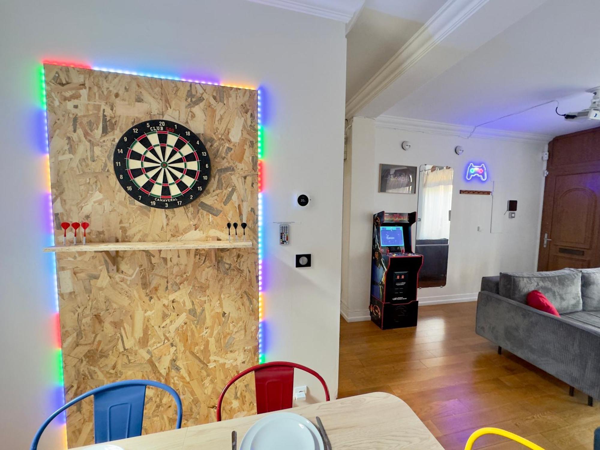 Maison 3Ch - Cinema - Game Room - Parking - Gare Amiens Exterior foto